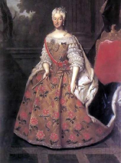 Louis de Silvestre Portrait de Marie-Josephe d'Autriche